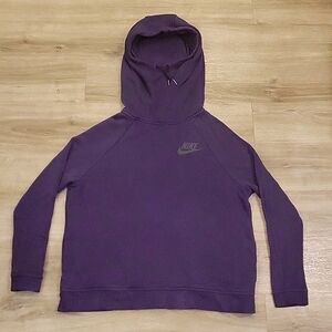 Nike Sweater With Pockets Scuba Hooded Size Large